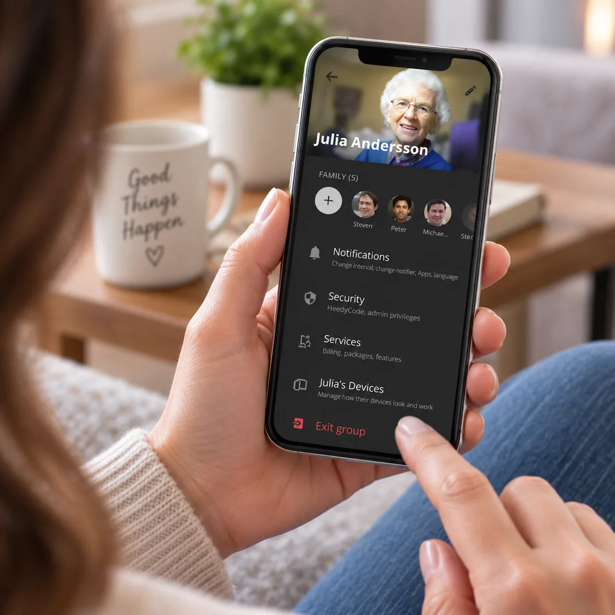 Family connected through Heedy