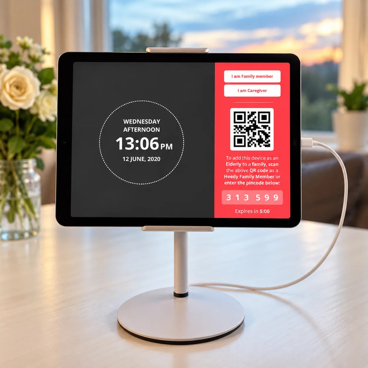Heedy installation on an iPad
